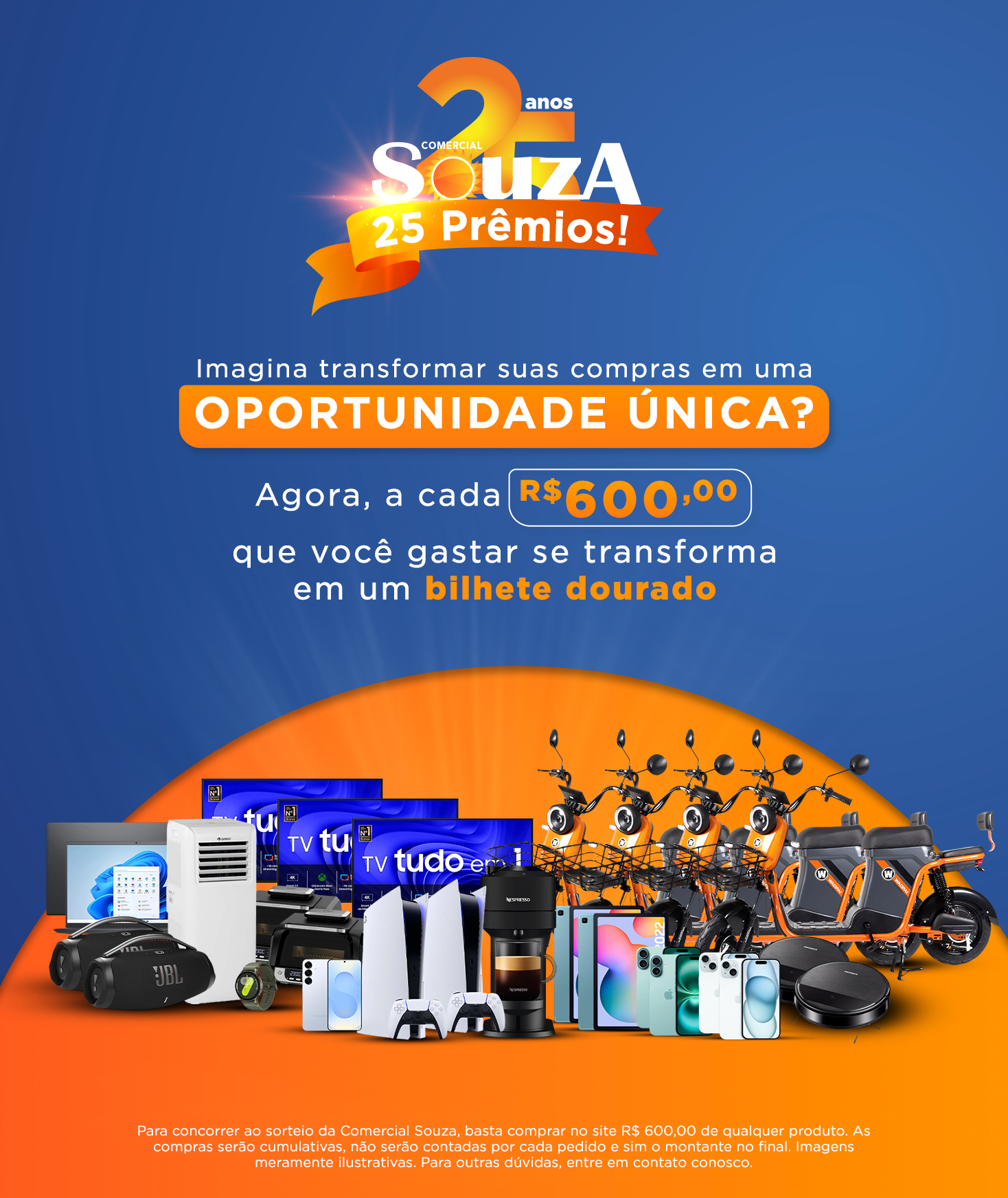 25 Anos, 25 Prêmios