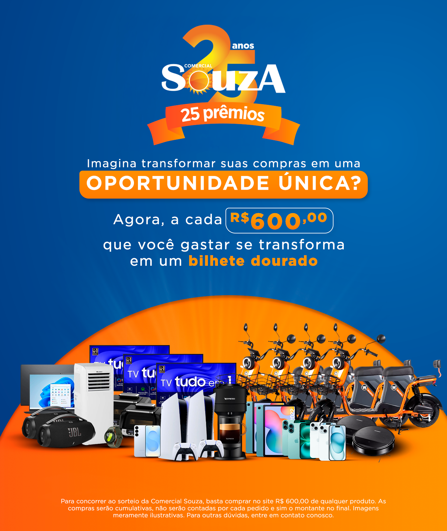25 Anos, 25 Prêmios