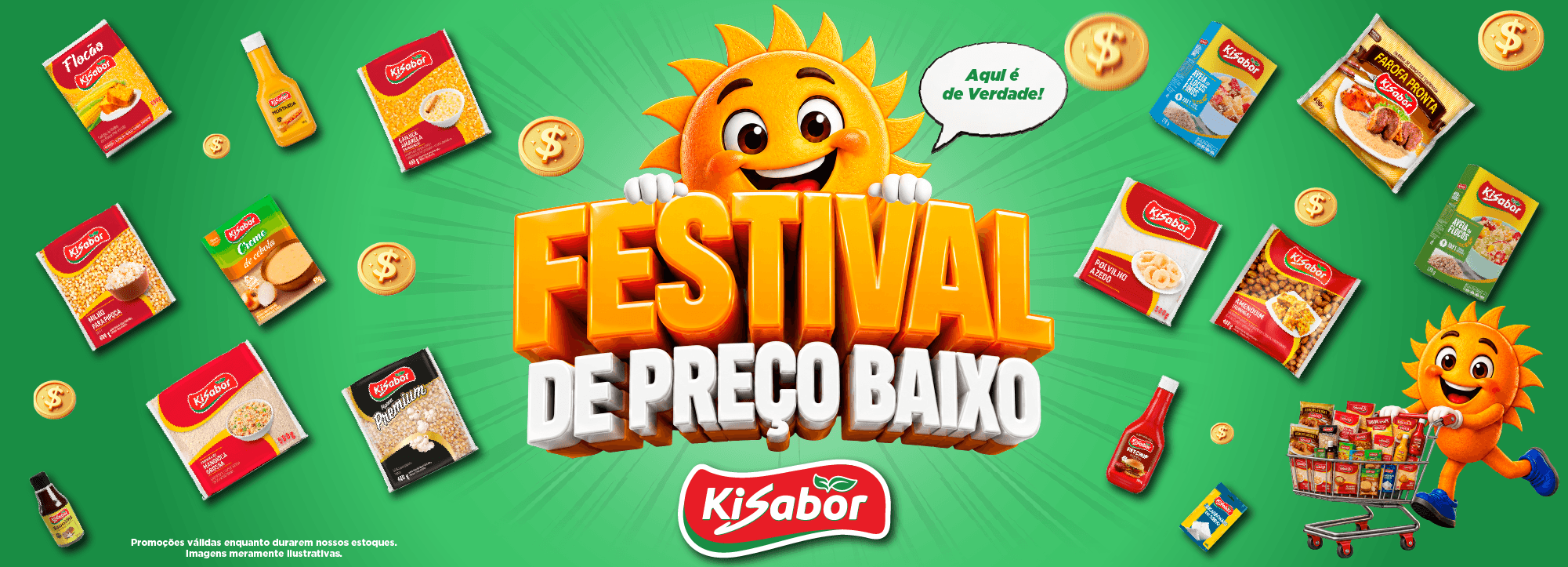 Festival de Preços Baixos Kisabor