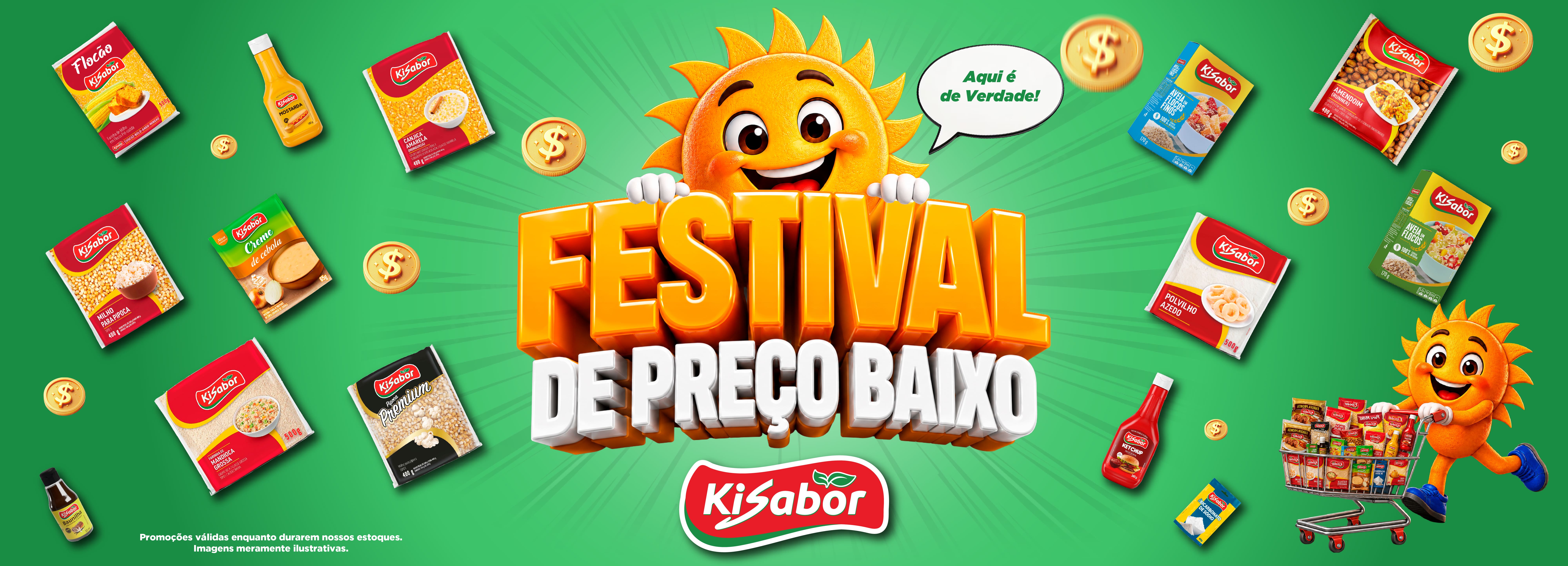 Festival de Preços Baixos Kisabor