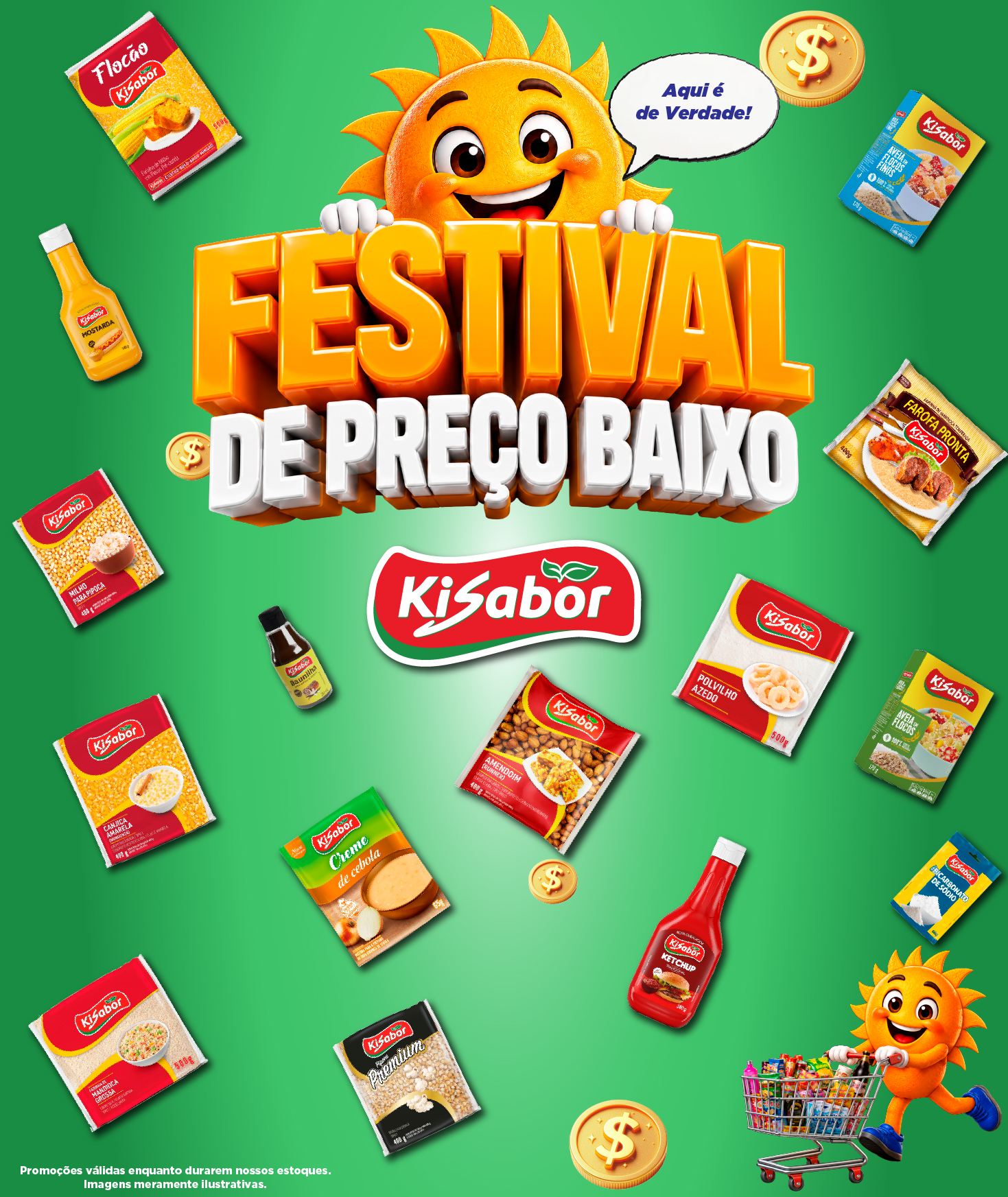 Festival de Preços Baixos Kisabor