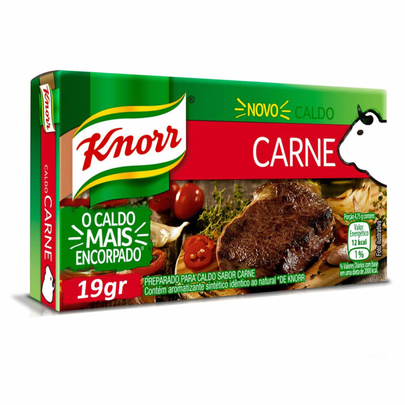 CALDO KNORR 19GR CARNE - DP COM 24 UN