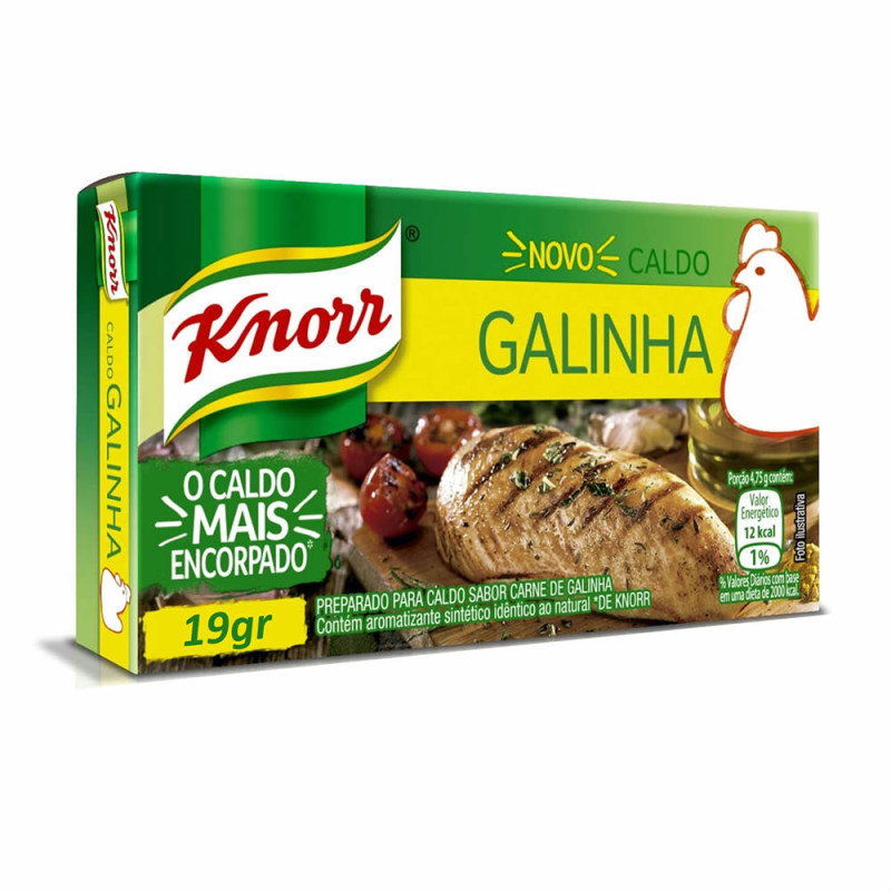 CALDO KNORR 19GR GALINHA - DP COM 24 UN