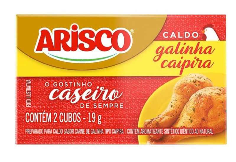 CALDO ARISCO 19G - GALINHA CAIPIRA DP COM 24 UN