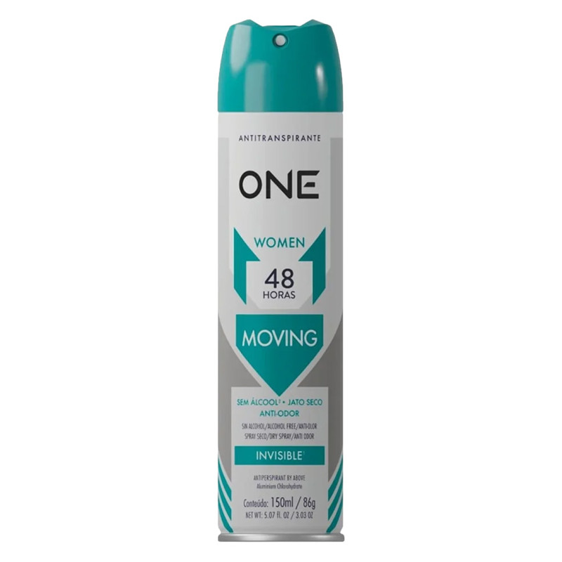 DESODORANTE ABOVE BASTON WOMEN MOVING 150ML - PC COM 6 UN