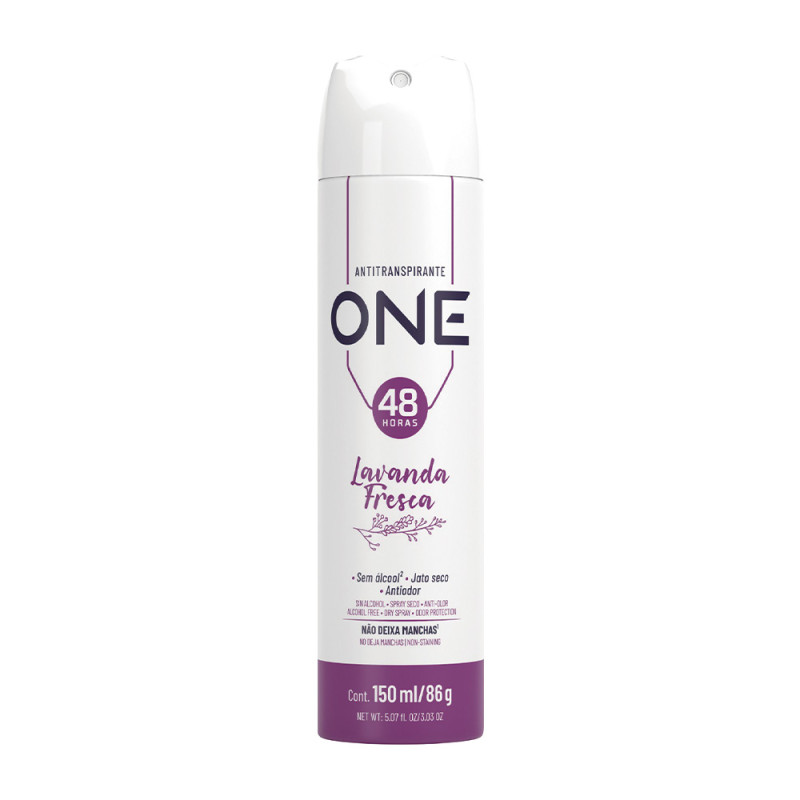DESODORANTE ABOVE BASTON ONE LAVANDA FRESCA 150ML - PC COM 6 UN