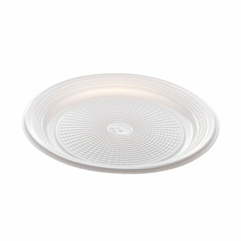 PRATO PARA BOLO 15CM COM 10 UN BRANCO - CX COM 10 PC