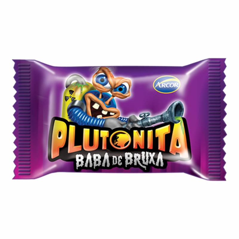 CHICLE PLUTONITA ARCOR BABA DE BRUXA 180GR - DP COM 40 UN
