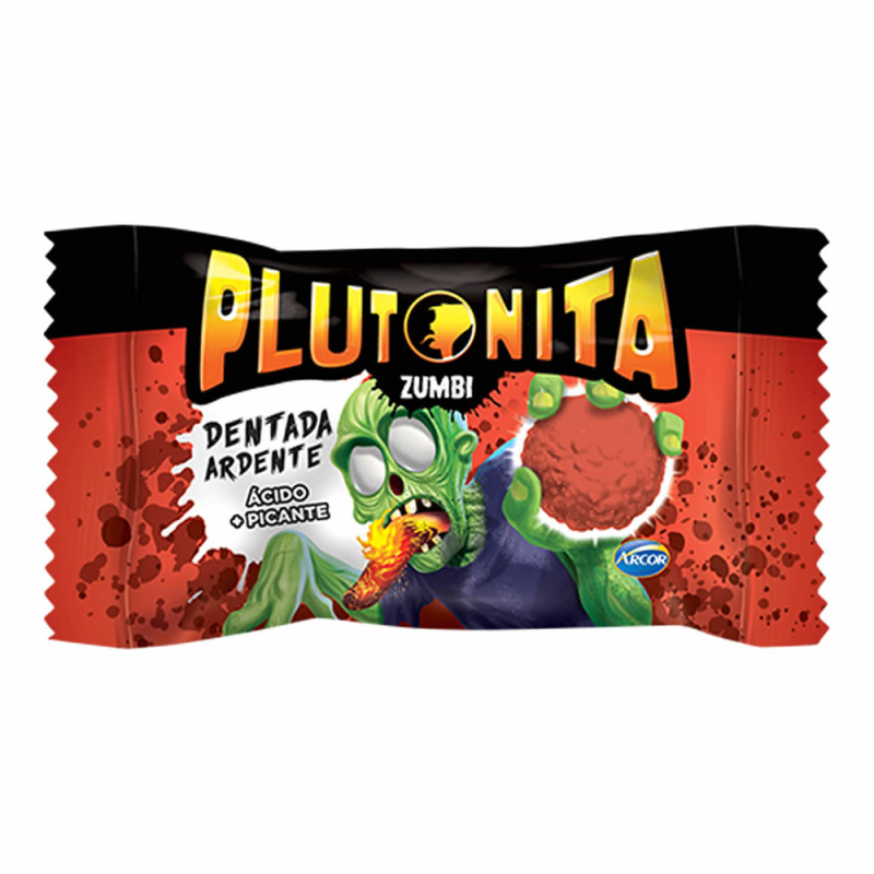 CHICLE PLUTONITA ARCOR 180G DENTADA ARDENTE - DP COM 40 UN