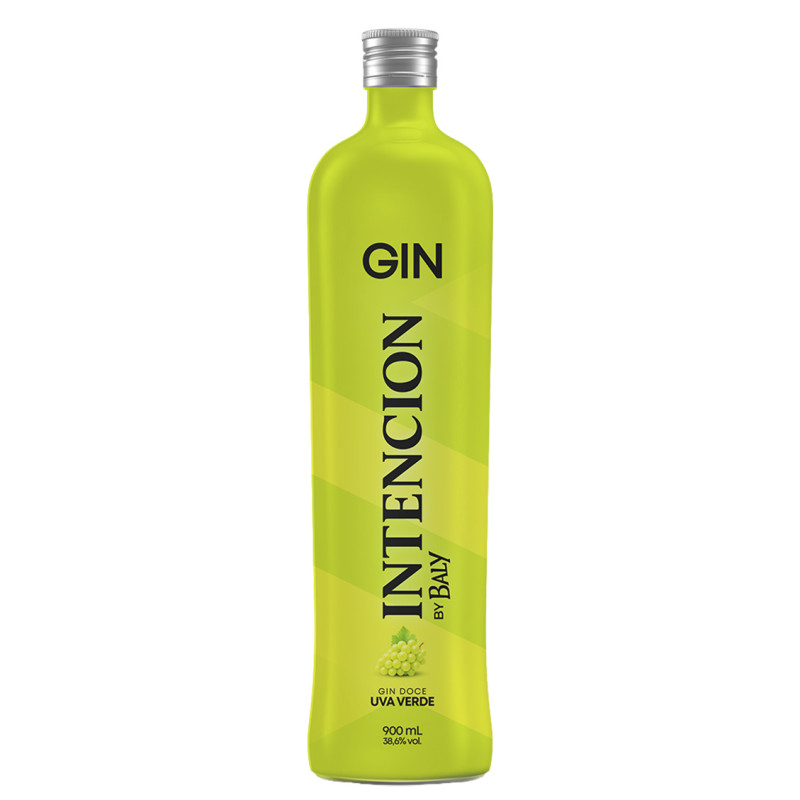 GIN INTENCION 900ML UVA VERDE - FD COM 6 UN
