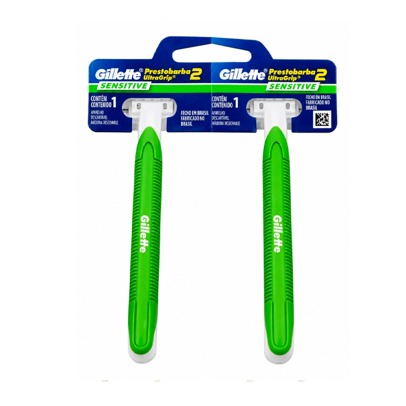 APARELHO DE BARBEAR PRESTOBARBA SENSITIVE - CARTELA COM 24 UN