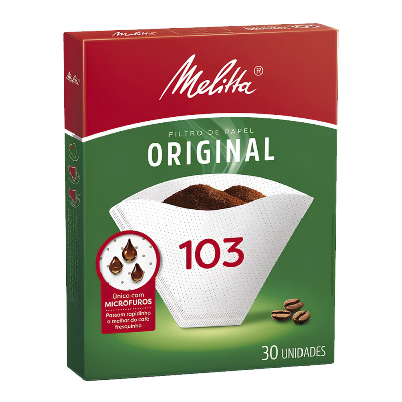 FILTRO DE PAPEL MELITTA COM 30 "103"  - PC COM 6 UN