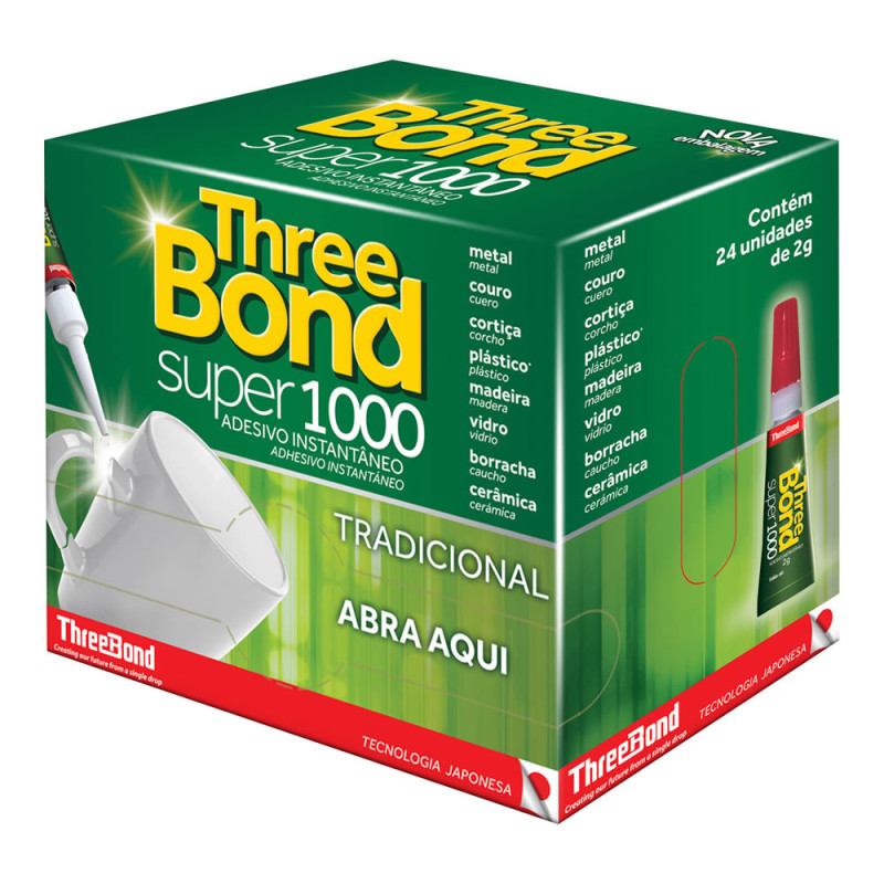 COLA THREE BOND 2GR SM - CX COM 24 UN