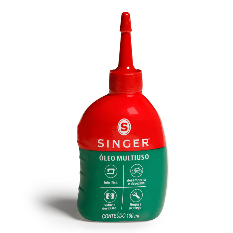 ÓLEO PARA MÁQUINA SINGER 100ML - PC COM 6 UN