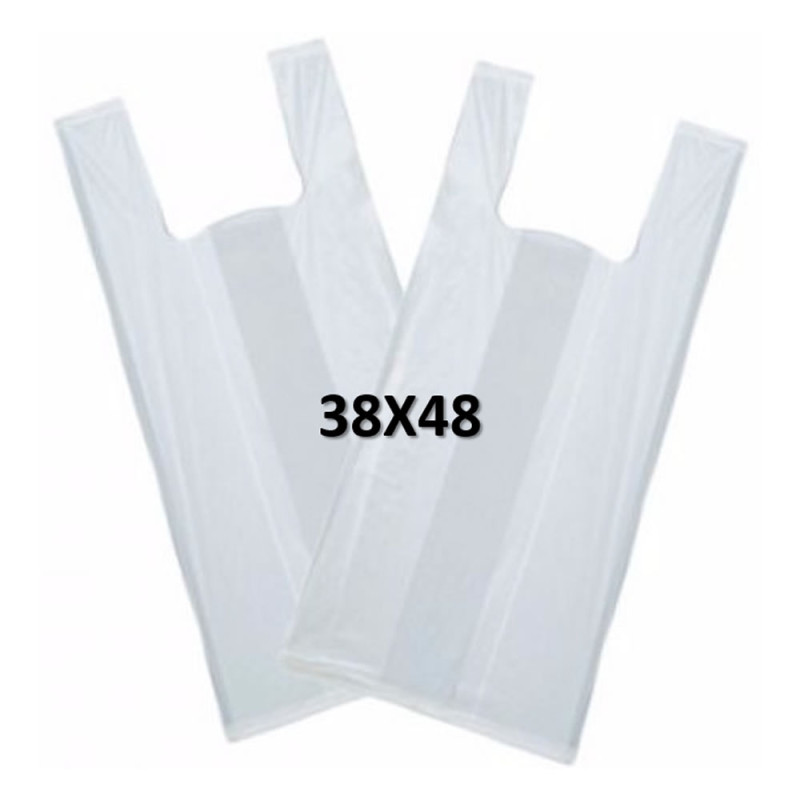 SACOLA MILHEIRO BRANCA - TAMANHO 38X48 PC COM 1000 UN