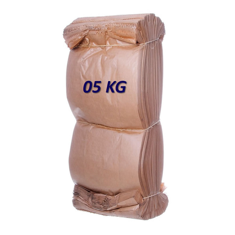 SACO DE PAPEL PIN - 05 KG (10 PÃES) PC COM 500 UN