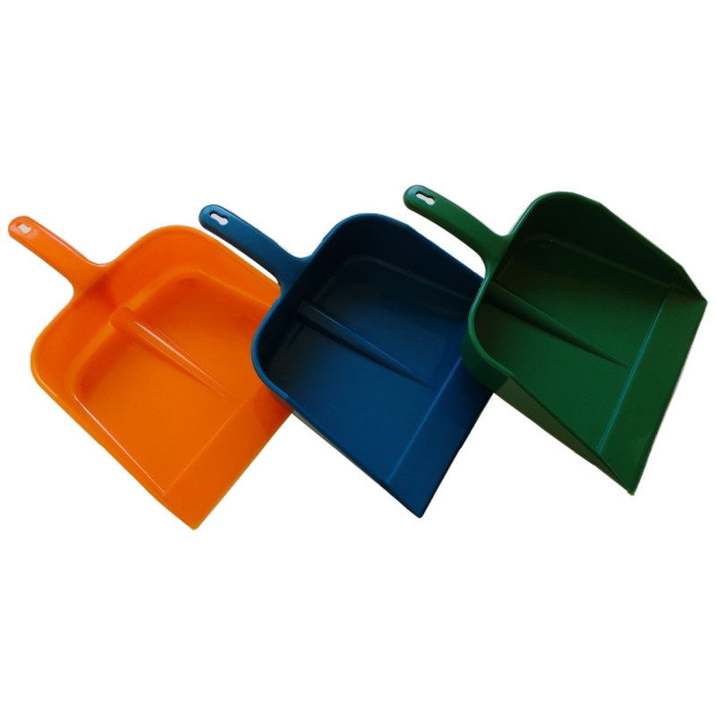 PÁ P/ LIXO PLÁSTICA - CABO CURTO PC COM 12 UN