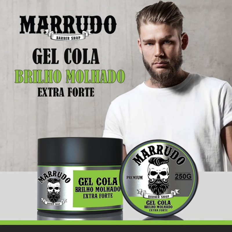 GEL COLA MARRUDO PREMIUM 250GR INCOLOR - CX COM 12 UN