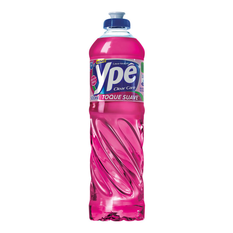 LAVA-LOUÇAS LÍQUIDO YPÊ 500ML CLEAR CARE - CX COM 24 UN