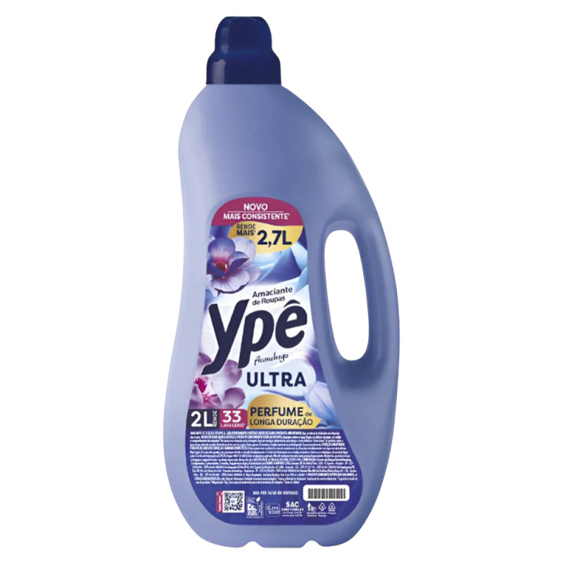 AMACIANTE YPÊ FRASCO 2 LITROS ACONCHEGO - CX COM 6 UN