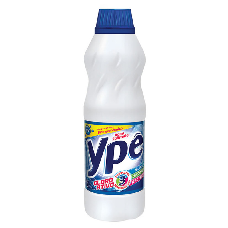 ÁGUA SANITÁRIA YPÊ 1 LITRO - CX COM 12 UN