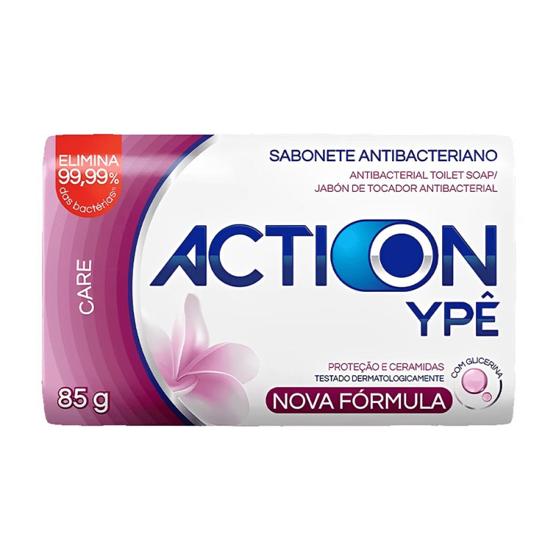 SABONETE ACTION YPÊ 85GR CARE - PC COM 12 UN