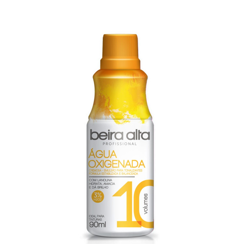 ÁGUA OXIGENADA BEIRA ALTA 90ML - VOLUME 10 CX COM 24 PC