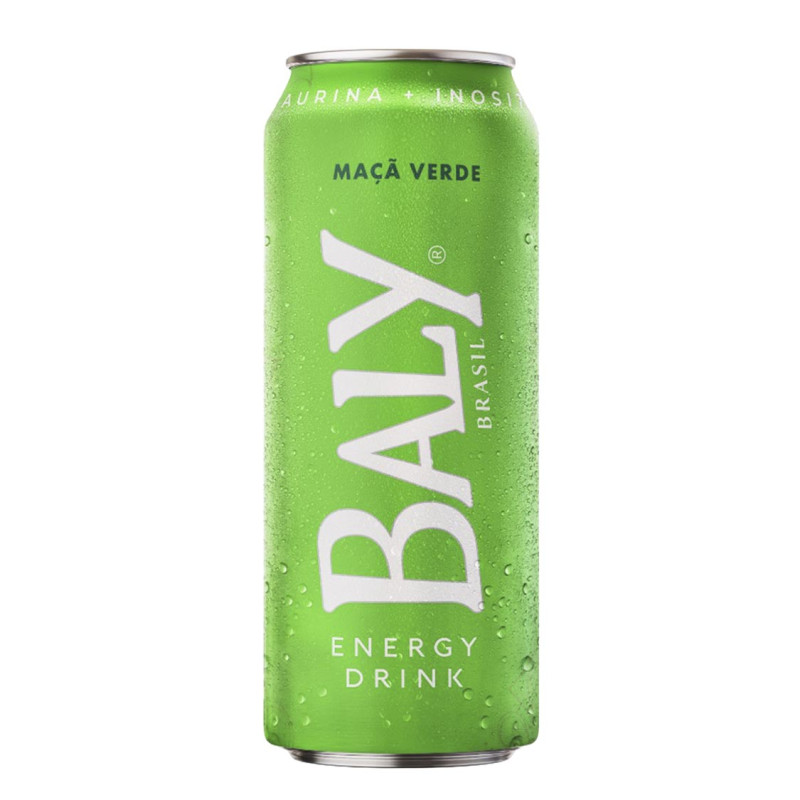 ENERGÉTICO BALY LATA 473ML MAÇÃ VERDE - FD COM 6 UN