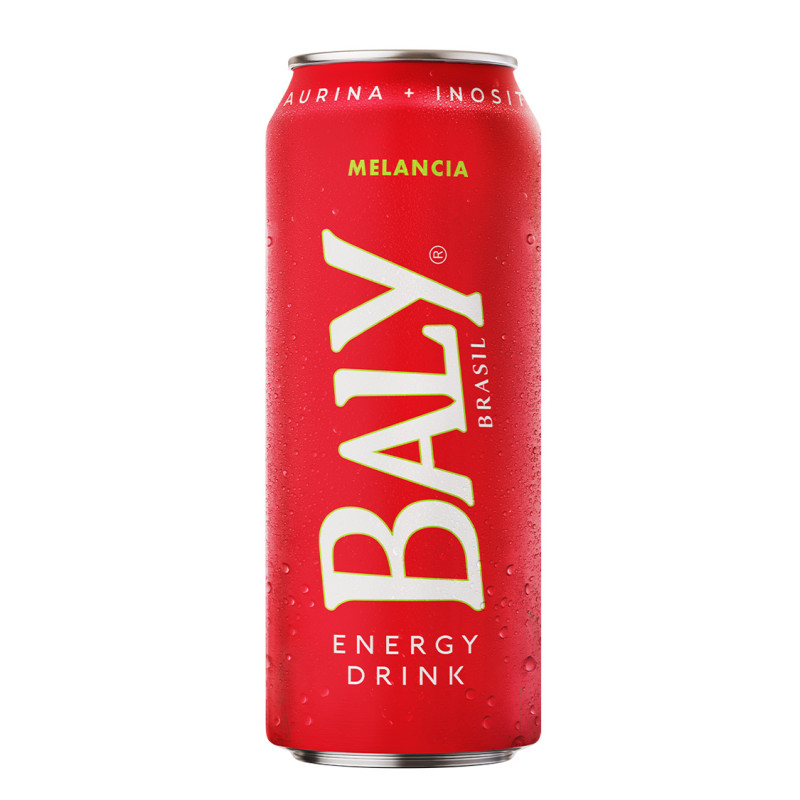 ENERGÉTICO BALY LATA 473ML MELANCIA - FD COM 6 UN