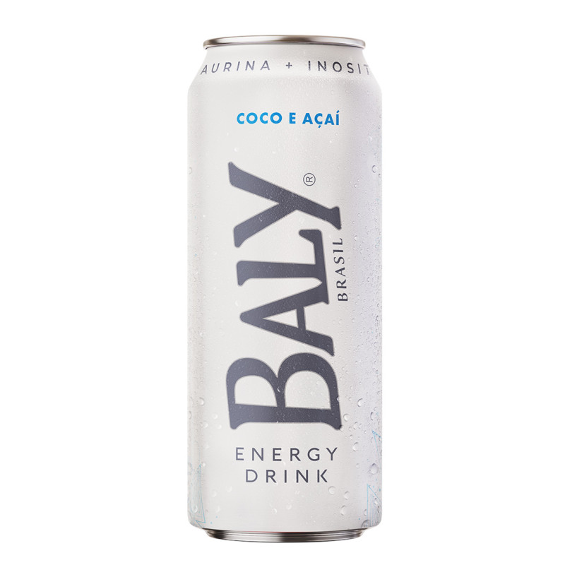 ENERGÉTICO BALY LATA 473ML COCO E AÇAÍ - FD COM 6 UN