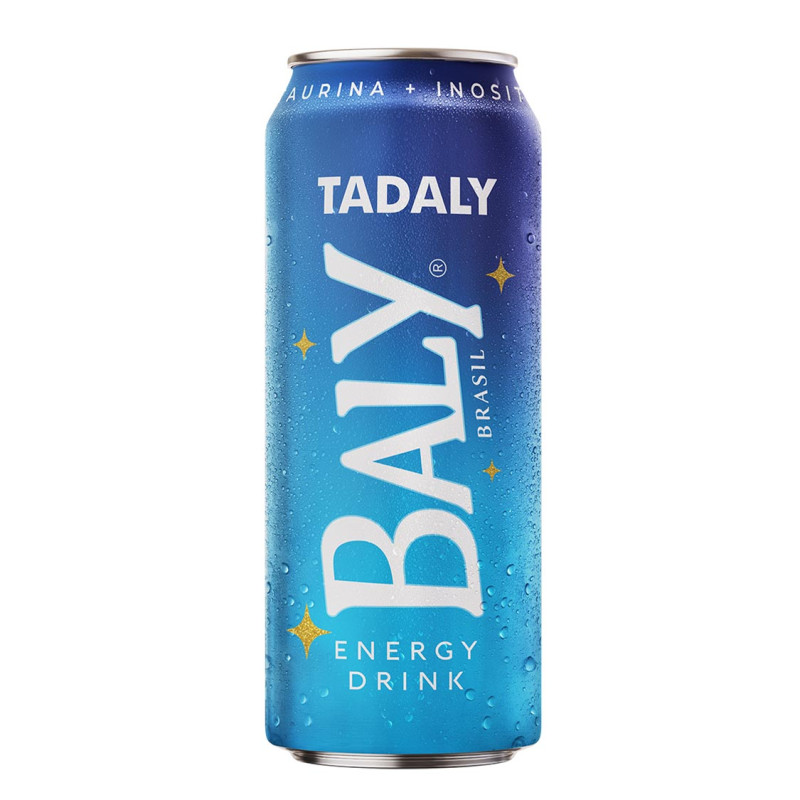 ENERGÉTICO BALY LATA 473ML TADALY - FD COM 6 UN