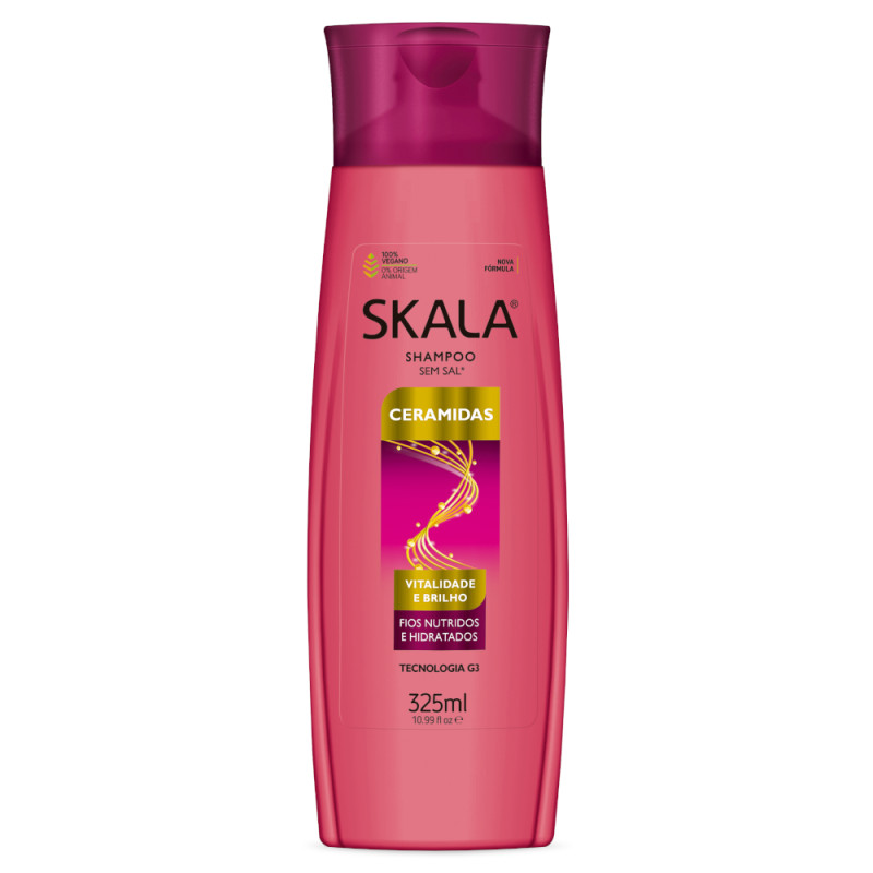 SHAMPOO SKALA 325ML - CERAMIDAS G3 PC COM 4 UN