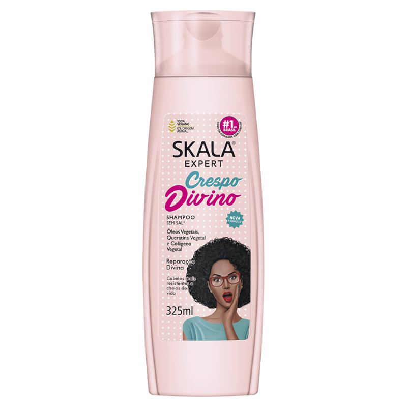 SHAMPOO SKALA 325ML CRESPO DIVINO -  PC COM 4 UN