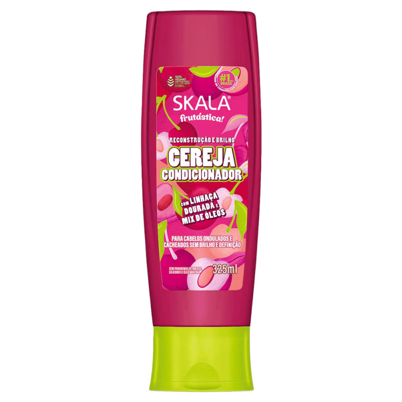CONDICIONADOR SKALA 325ML CEREJA - PC COM 4 UN