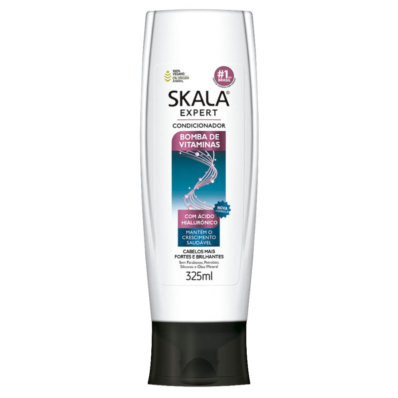 CONDICIONADOR SKALA 325ML BOMBA DE VITAMINA - PC COM 4 UN