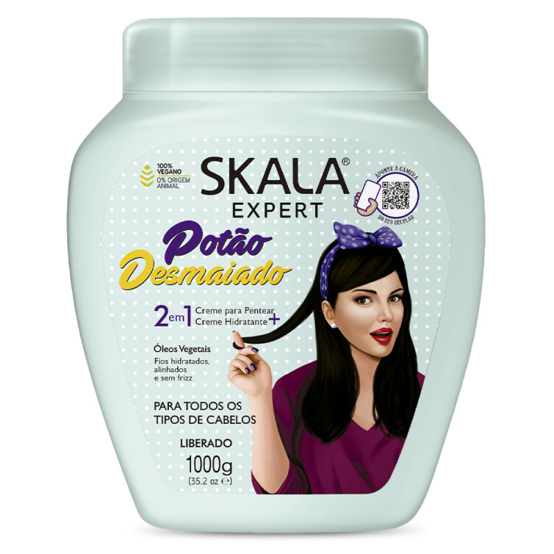 CREME SKALA POTE 1 KILO - POTÃO DESMAIADO CX COM 6 UN