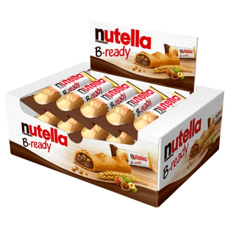 CHOCOLATE NUTELLA B-READY 22GR - DP COM 10 UN