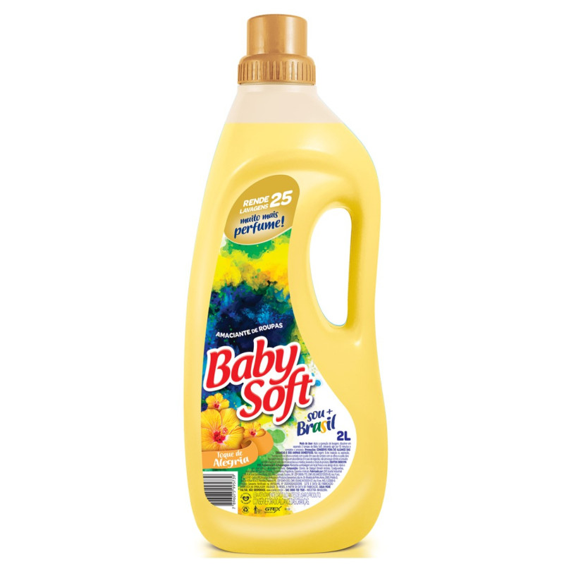 AMACIANTE BABY SOFT 2L - TOQUE DE ALEGRIA CX COM 6 UN