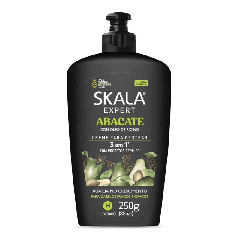 CREME P/ PENTEAR SKALA 250GR - ABACATE CX COM 4 UN