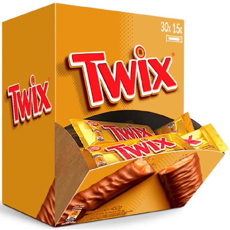 CHOCOLATE TWIX 15GR - DP COM 30 UN