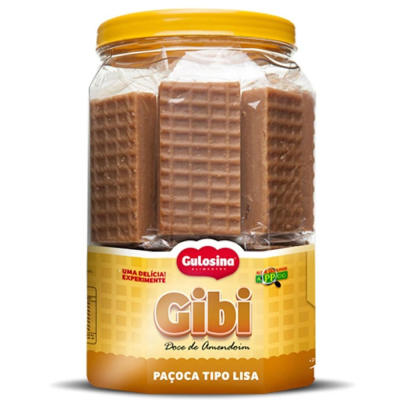 DOCE DE POTE GULOSINA 1,1 KILO GIBI - PT COM 20 UN