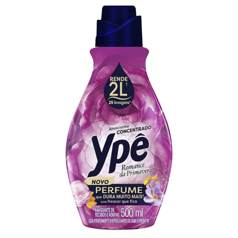 AMACIANTE CONCENTRADO YPÊ 500ML PINK - CX COM 12 UN