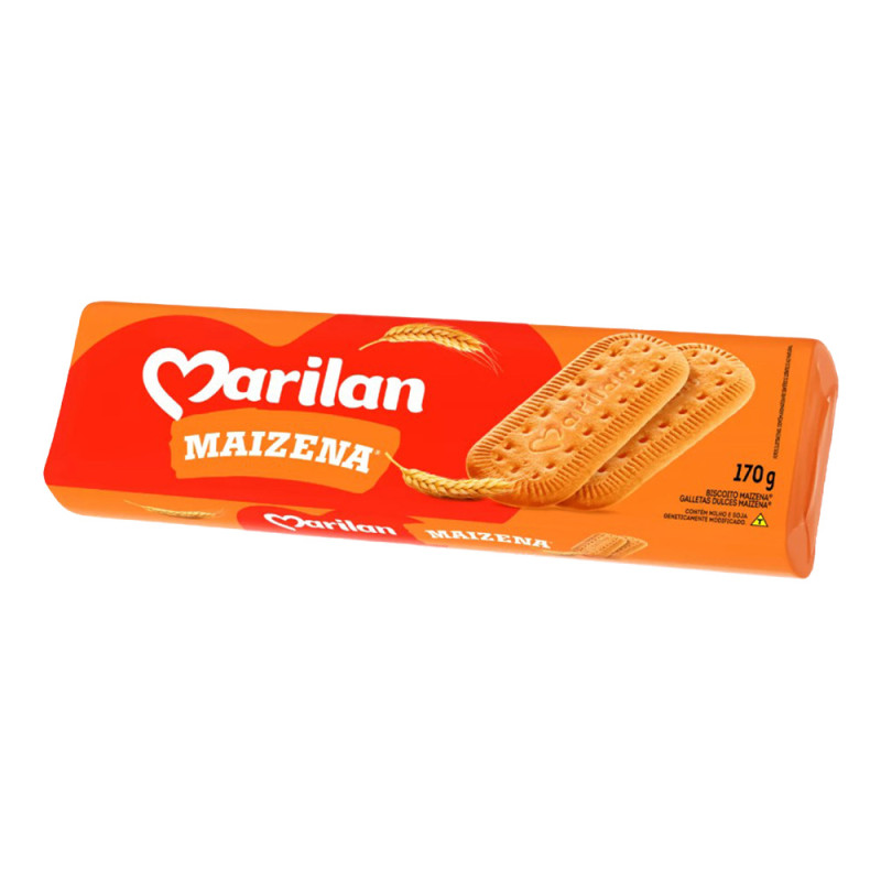 BISCOITO MARILAN 170GR MAIZENA - CX COM 42 UN