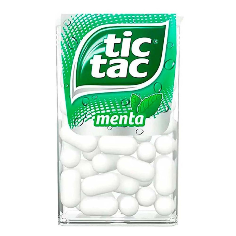 TIC TAC PASTILHAS 14,5GR MENTA - DP COM 14 UN