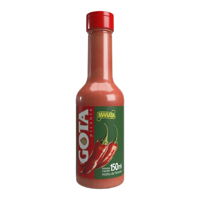 MOLHO DE PIMENTA GOTA MARATÁ 150ML - CX COM 24 UN