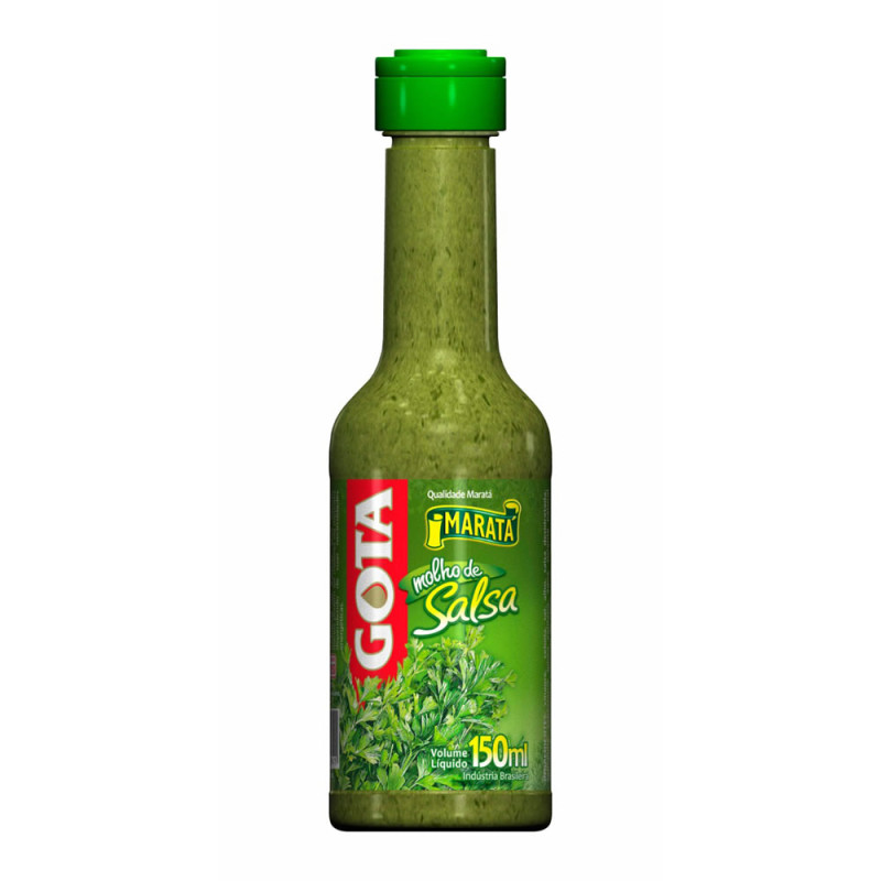 MOLHO DE SALSA GOTA MARATÁ 150ML - CX COM 24 UN