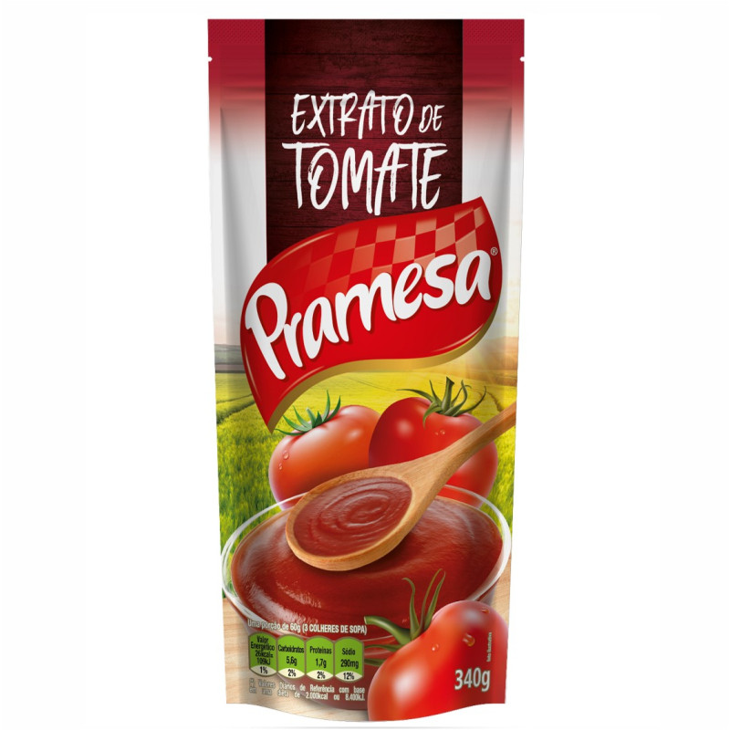 EXTRATO DE TOMATE PRAMESA SACHÊ 300GR	- CX COM 36 UN