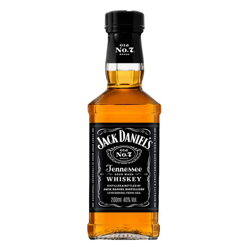 WHISKY JACK DANIELS 200ML TRADICIONAL - UNIDADE