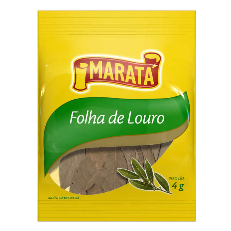 FOLHA DE LOURO MARATÁ 4GR - FD COM 24 UN