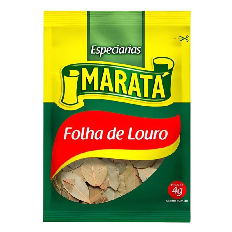 FOLHA DE LOURO MARATÁ 4GR - FD COM 24 UN
